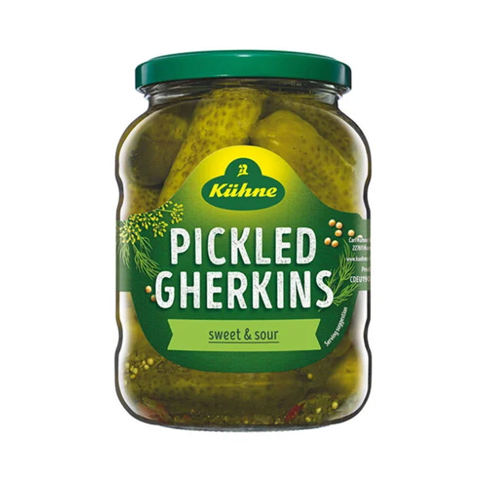 Kuhne Pickled Gherkins 670g