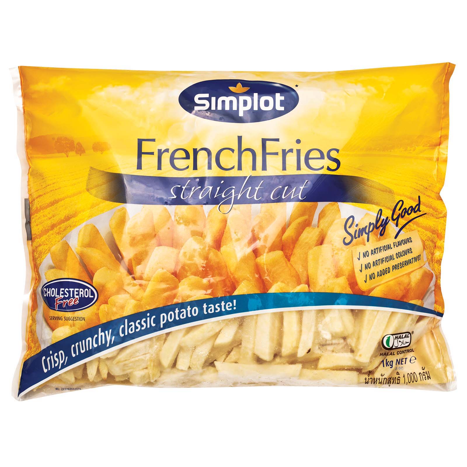 Simplot Straight Cut French Fries 1kg – Jaya Grocer | Food Bayana