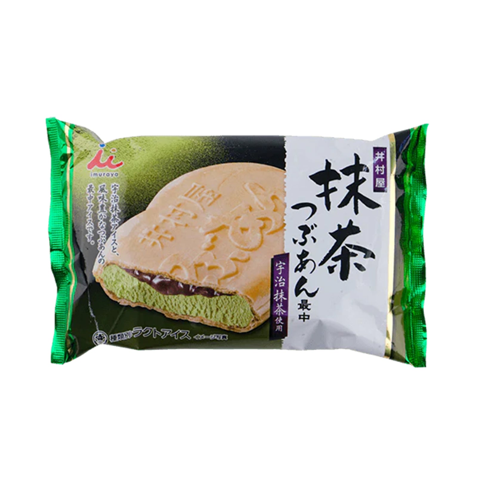 Imuraya Macha Azuki Monaka 140ml