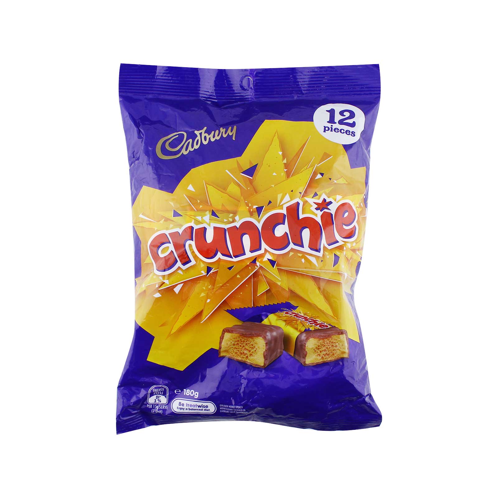 Cadbury Crunchie Mini Pack 180g – Jaya Grocer | Food Bayana