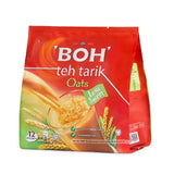 Boh Teh Tarik Kurang Manis Oats Instant Drink 26g x 12