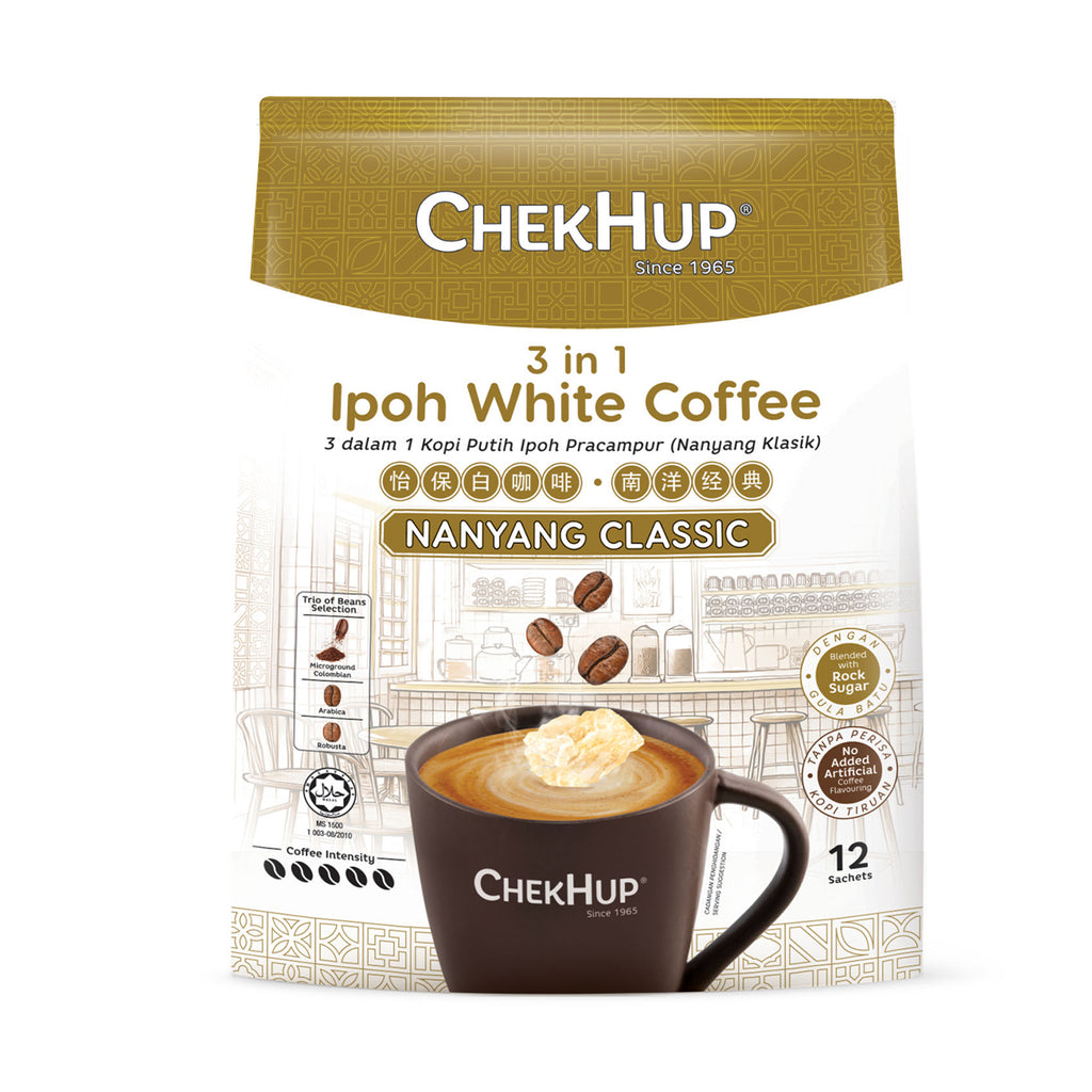 Chek Hup 3 in 1 Ipoh White Coffee Nanyang Classic 35g x 12