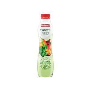 Marigold Fat Free Fruit Vegetable & Wheatgrass Yogurt Drink 700g