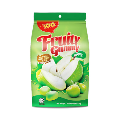 Lot 100 Gummy Jelly Apple 130g