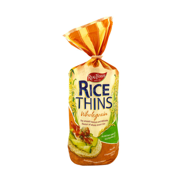 Real Foods Rice Thins 150g (highest price)