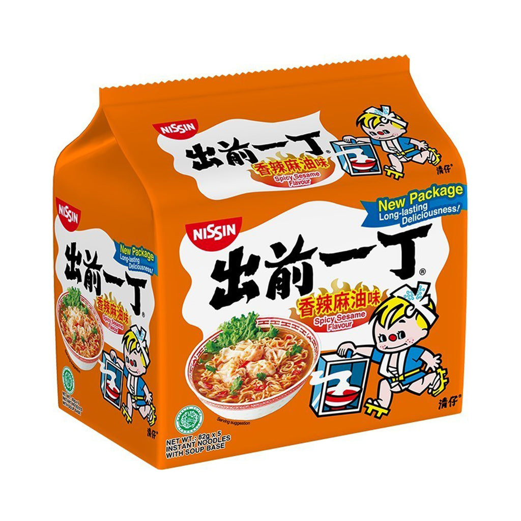 Nissin Noodles Spicy Hot 82g x 5