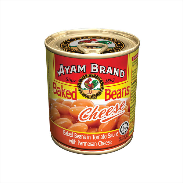 Ayam Brand Baked Beans in Tomato Sauce with Parmesan Cheese 230g (highest price)