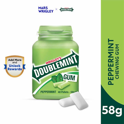 Doublemint Chewing Gum (Bottle) 58g