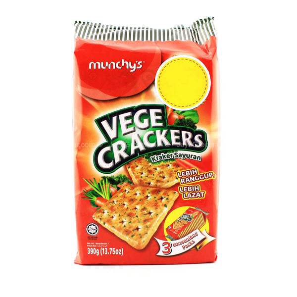 Munchy Vegetable Crackers 390g (highest price)