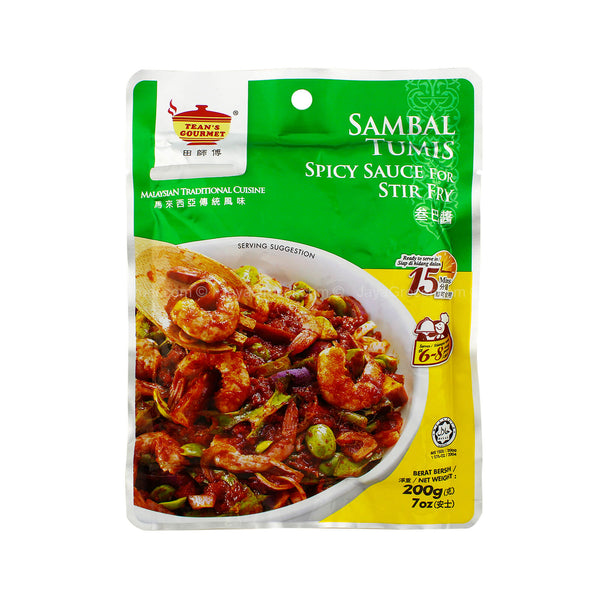 Teans Gourmet Spicy Sauce for Stir Fry 200g (highest price)