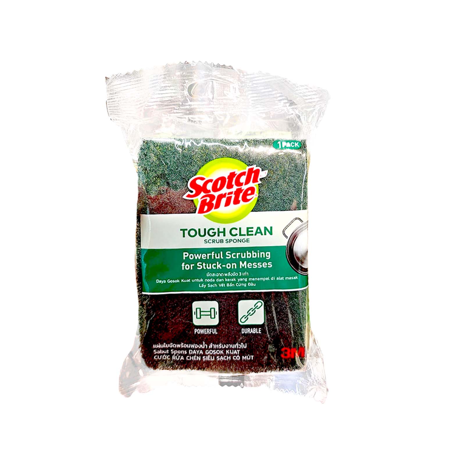 Scotch Brite Heavy Duty Scouring Sponge 21-B 1unit