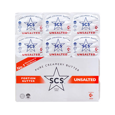 SCS Unsalted Pure Creamery Butter 10g x 12