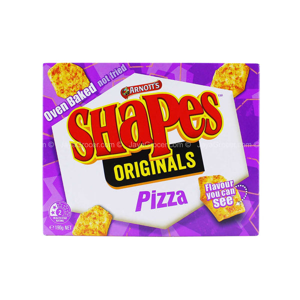 Arnotts Shapes Originals Pizza Flavour Biscuits 190g (highest price)
