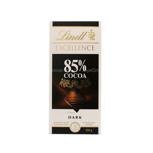 Lindt Excellence Dark 85% Cocoa Chocolate Bar 100g (highest price)