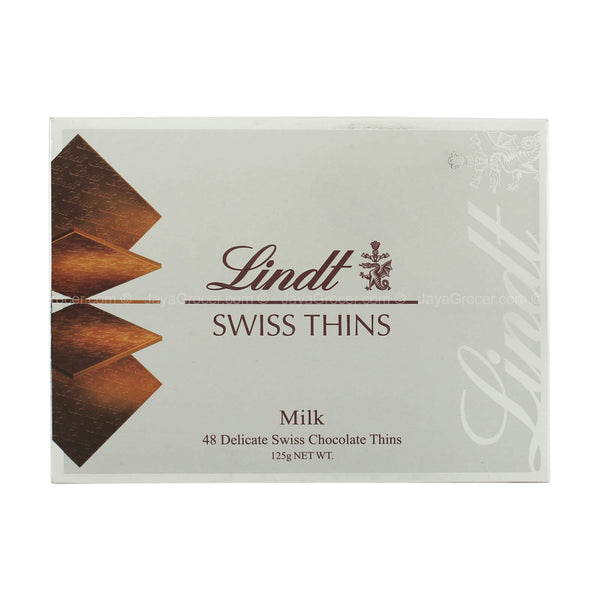 Lindt Swiss Thin Milk Chocolate 125g (highest price)