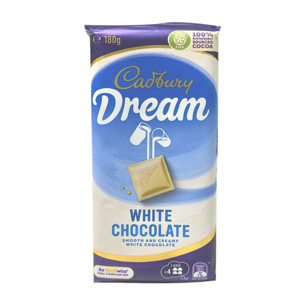 Cadbury Dream Smooth and Creamy White Chocolate 178g (highest price)