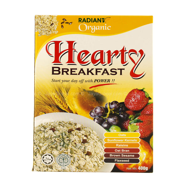 Radiant Organic Hearty Breakfast 400g (highest price)