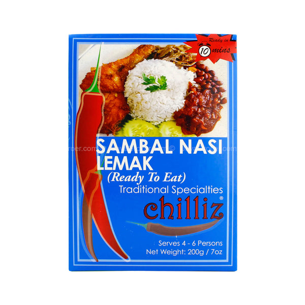 Chilliz Sambal Nasi Lemak 200g (highest price)