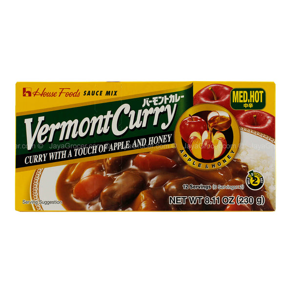 House Vermont Curry Sauce Mix (Medium Hot) 250g (highest price)
