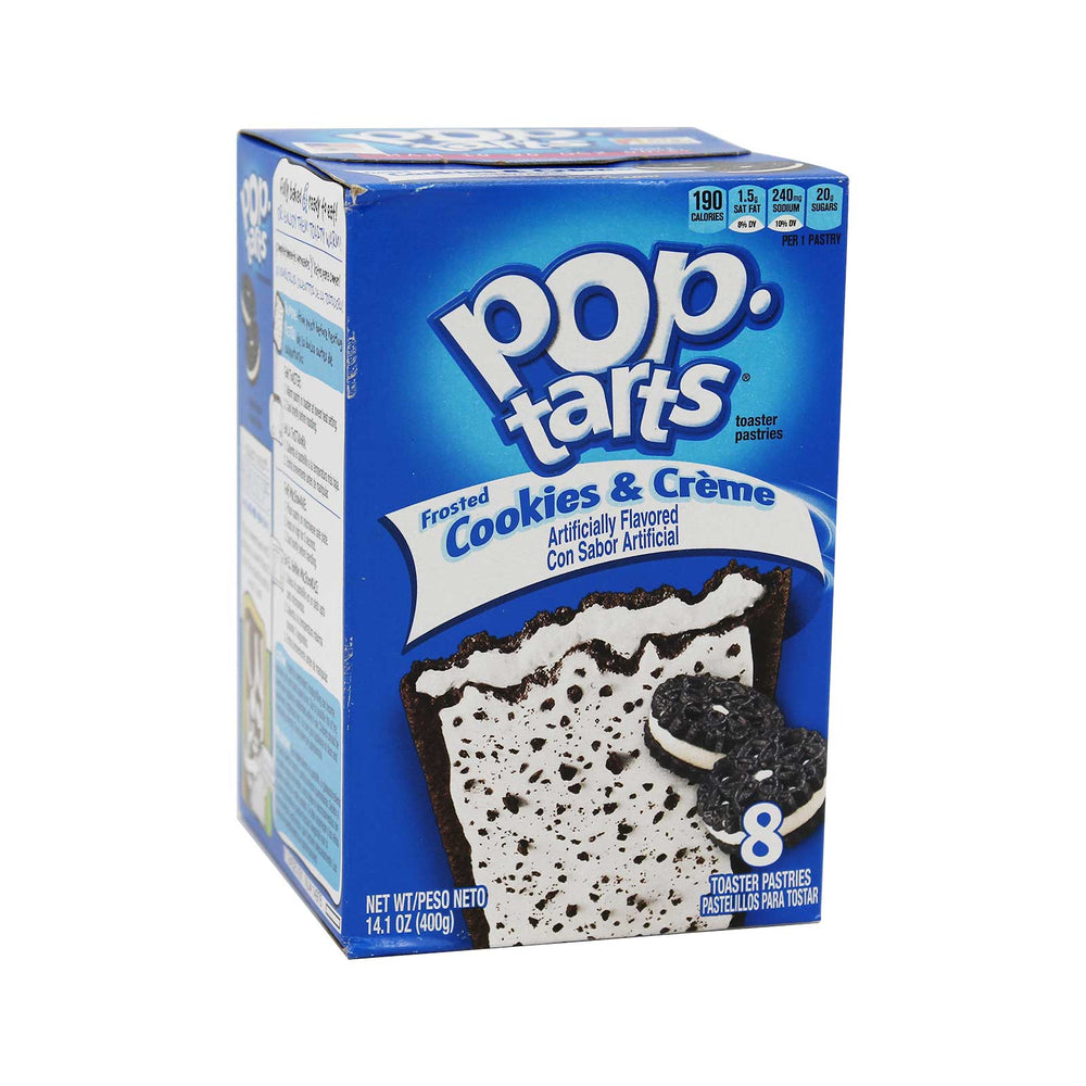 Kelloggs Pop Tarts Froasted Cookies and Creme 399g