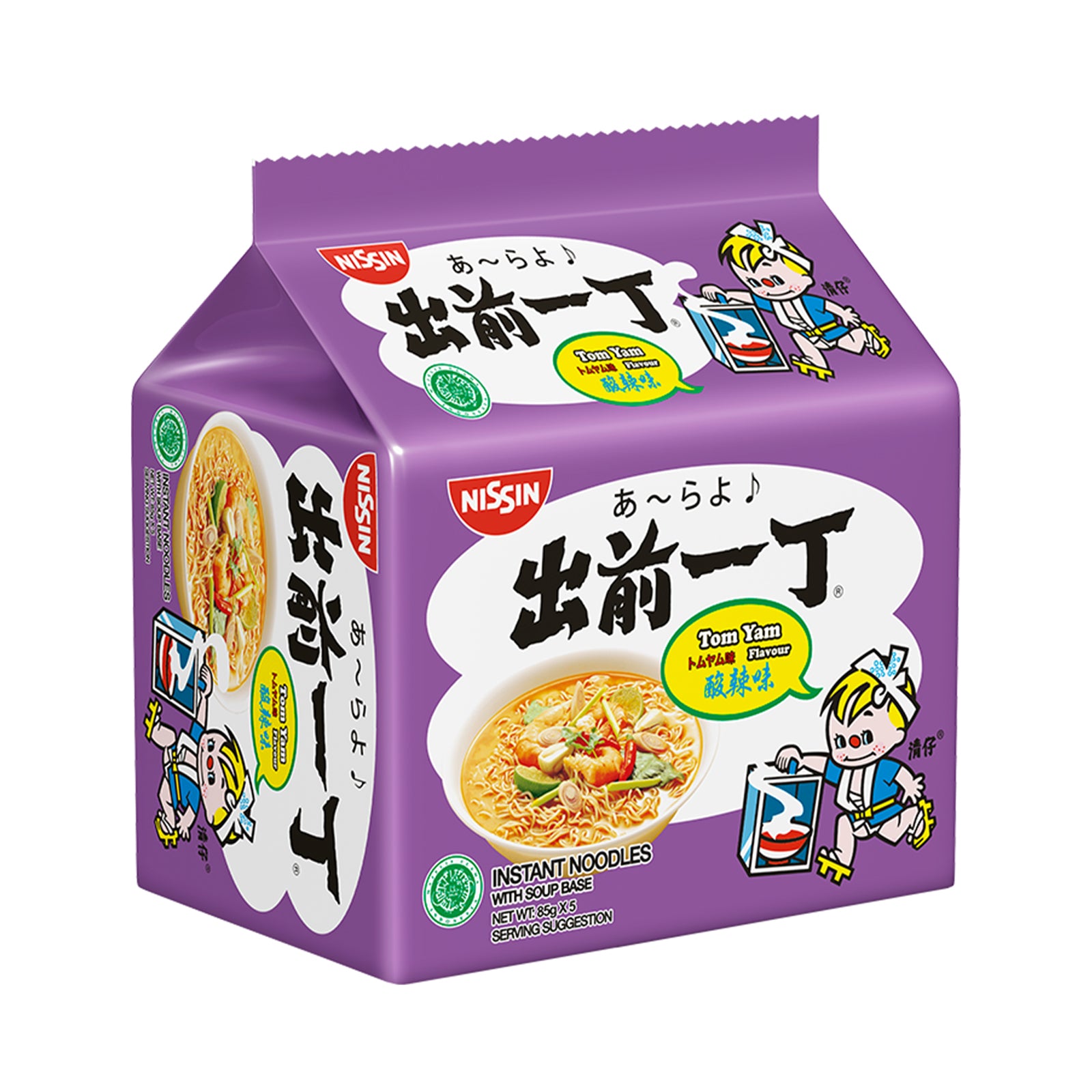 Nissin Instant Noodle Tom Yam 85g x 5