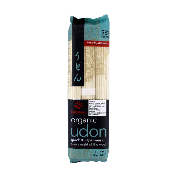 Hakubaku Organic Udon Noodle 270g (highest price)