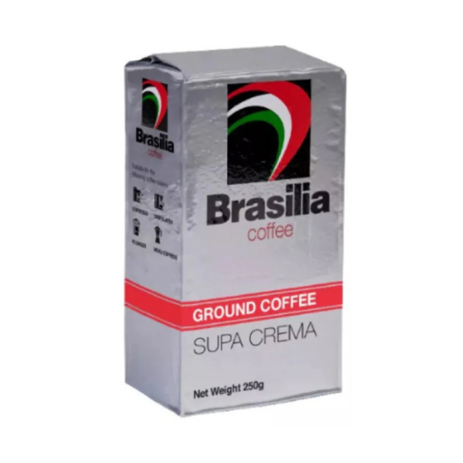 BRASILIA BRICK ESPRESSO SUPA CRM 250G*1