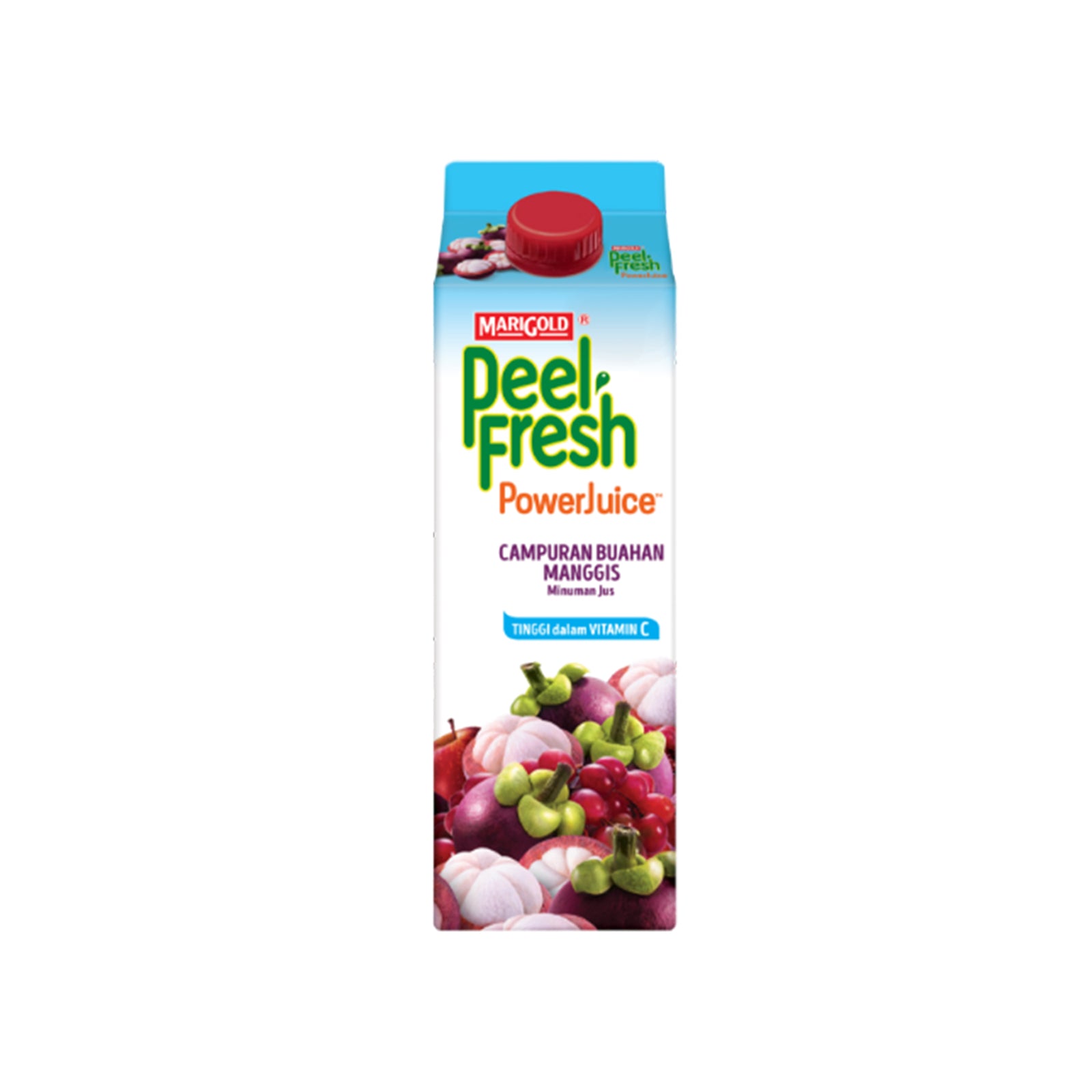 Marigold Peel Fresh PowerJuice Mixed Fruit Mangosteen Juice Drink 1L