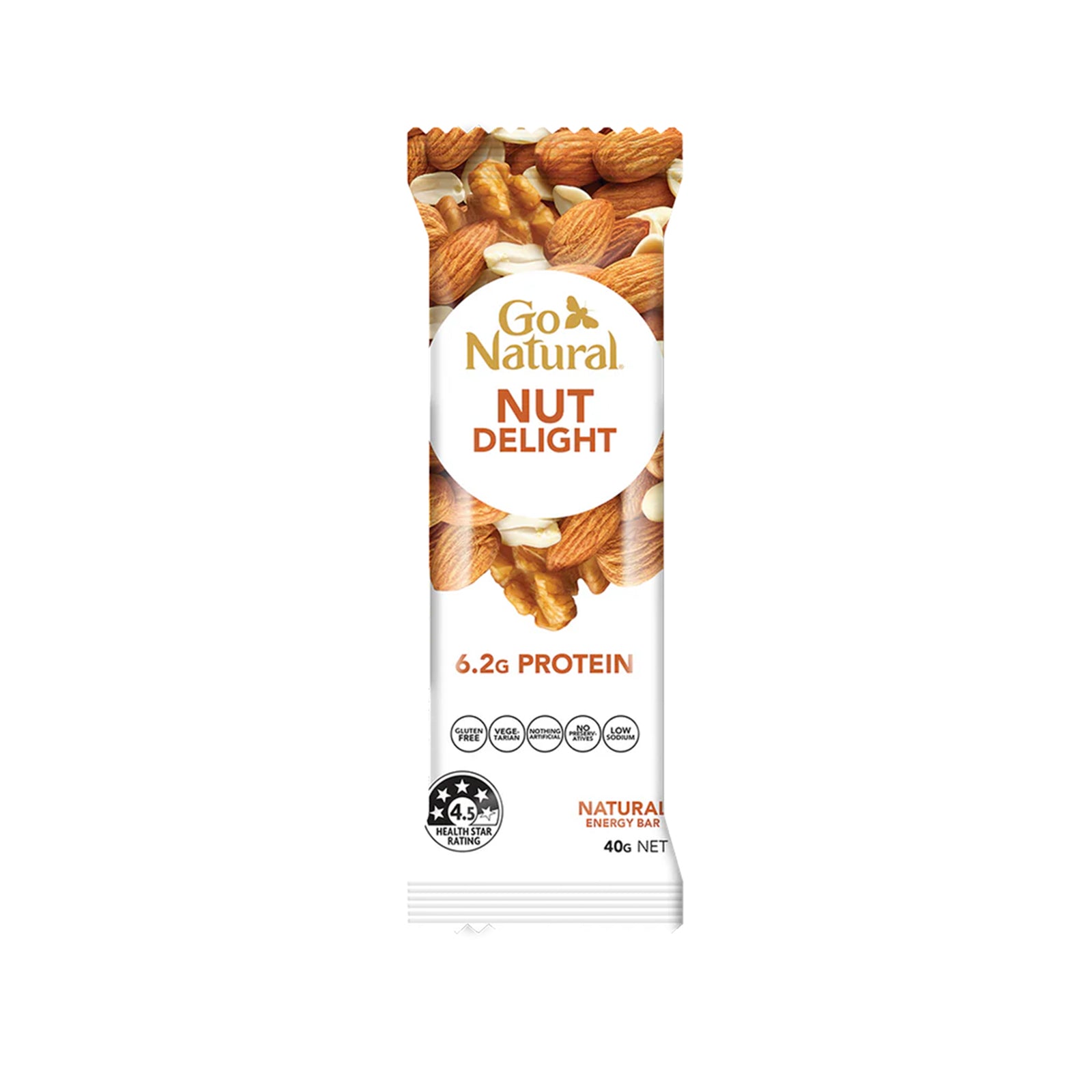 Go Nat Snack Bar Nut Delight 40g