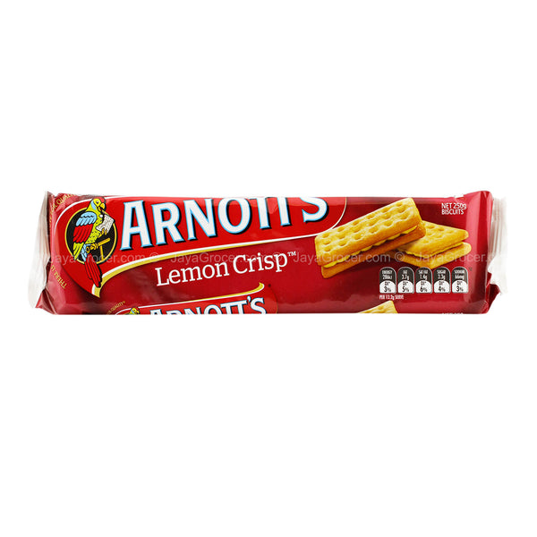 Arnotts Lemon Crisp Biscuit 250g (highest price)