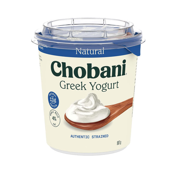 Chobani Natural Yogurt 907g (highest price)