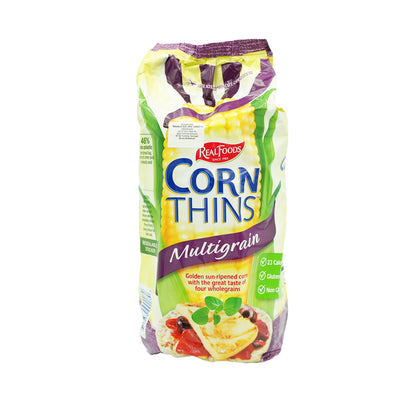 Real Foods Multigrain Corn Thins 150g