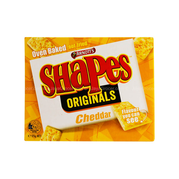 Arnotts Shapes Cheddar Flavoured Biscuits 175g (highest price)