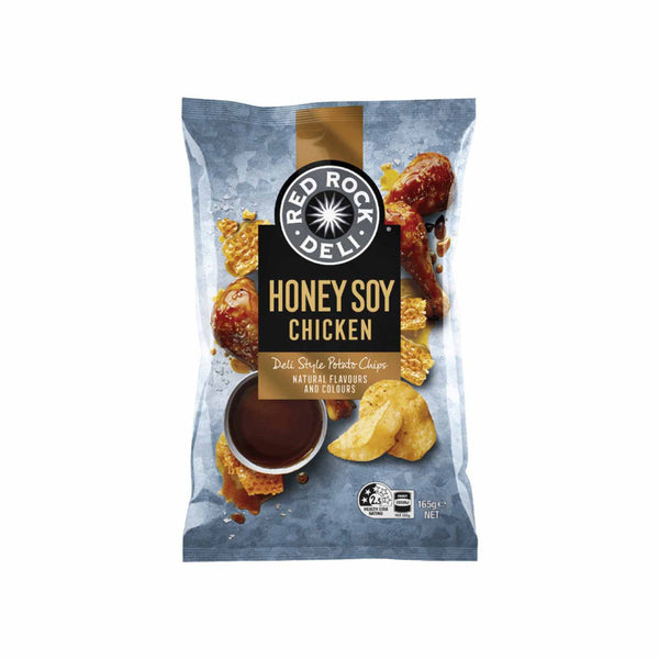 Red Rock Deli Honey Soy Chicken Chips 165g (highest price)