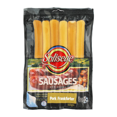 [NON-HALAL] Solisege Sausages Pork Frankfurters 500g
