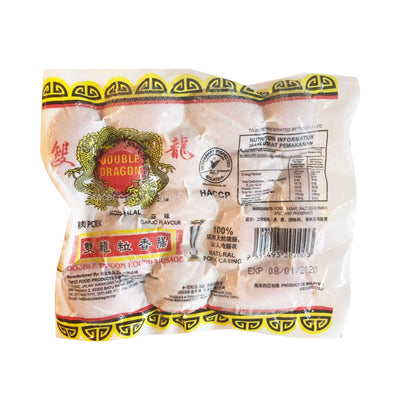 [NON-HALAL] Double Dragon Round Sausage Garlic 180g+/-