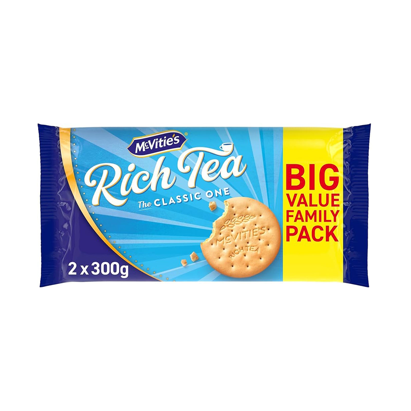 McVities Rich Tea Classic Biscuits (Twin Pack) 600g
