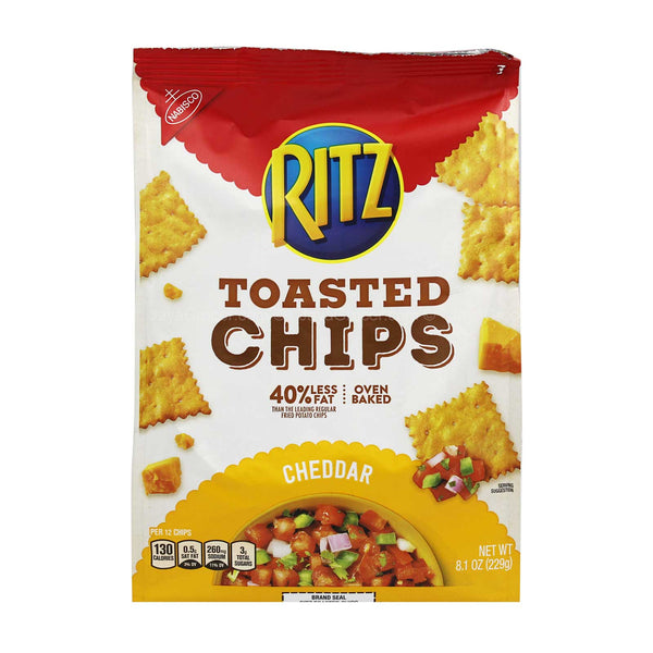 Nabisco Ritz Toasted Chips Cheddar 229g (highest price)