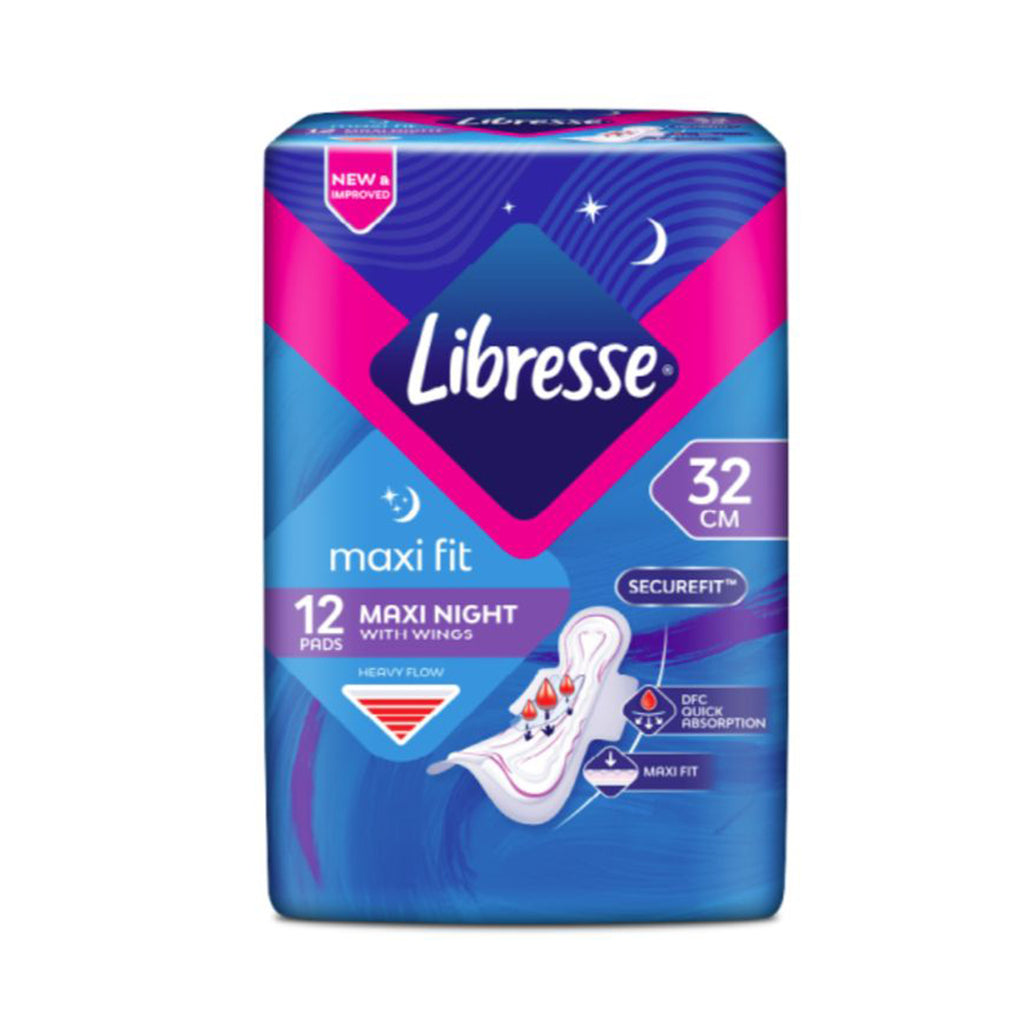 Libresse Maxi Night Wing Pad 12pcs/pack