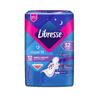 Libresse Maxi Night Wing Pad 12pcs/pack