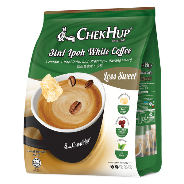 Chek Hup 3-in-1 Instant White Coffee (Less Sweet) 35g x 12 (highest price)