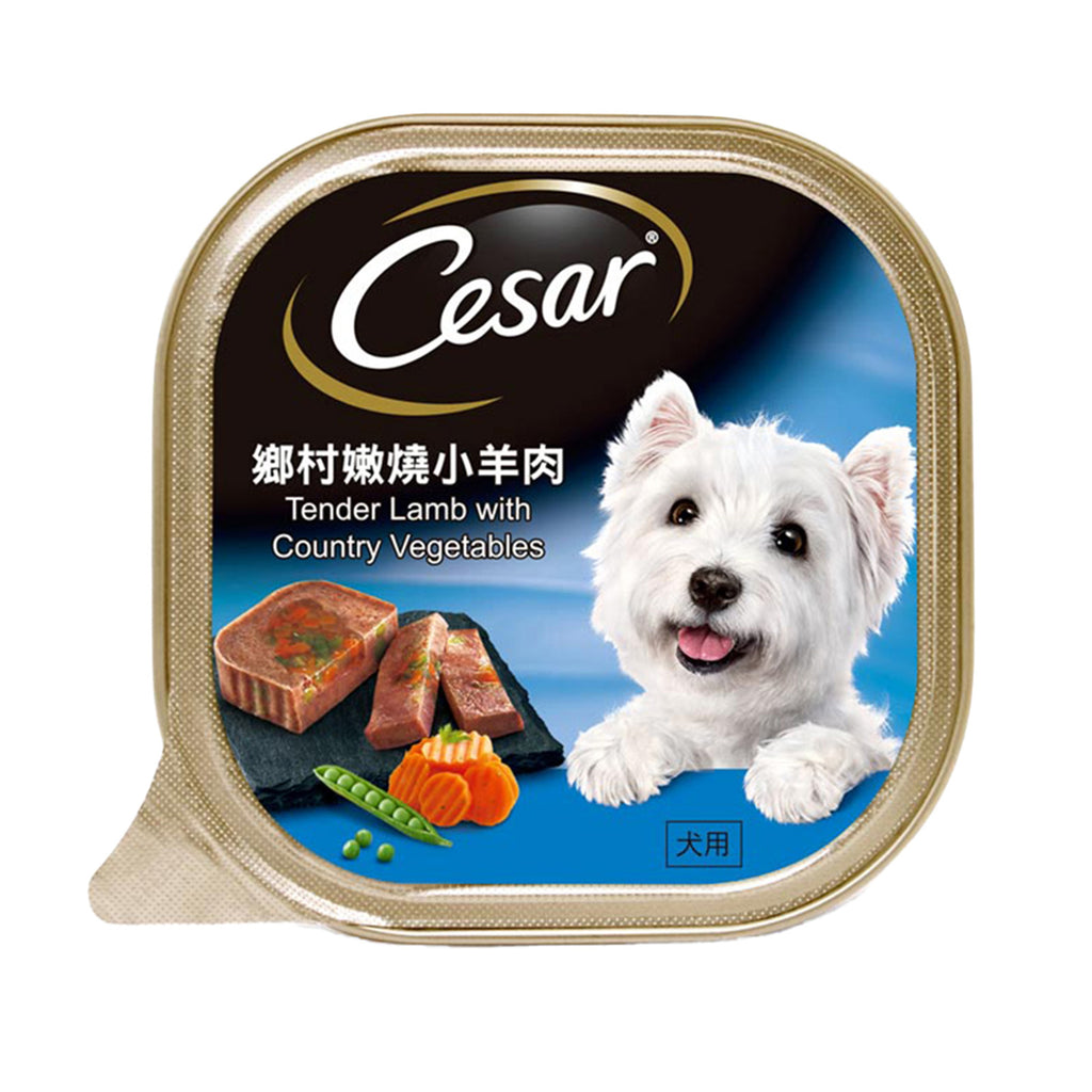 Cesar Dog Food (Tender Lamb with Country Vegetables) 100g