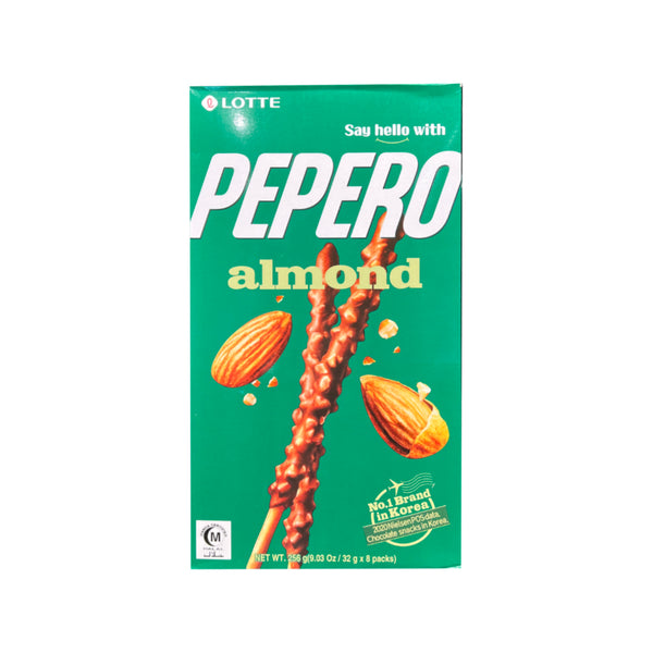 Lotte Almond Pepero Biscuit Sticks Big Pack 256g (highest price)