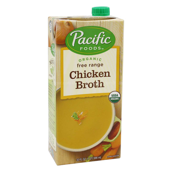 Pacific Free Range Chicken Broth 907ml (highest price)