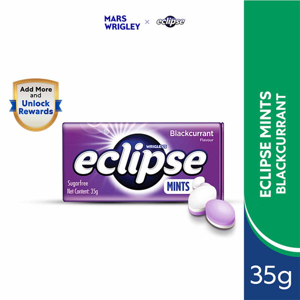 Eclipse Blackcurrant Mints 35g (highest price)
