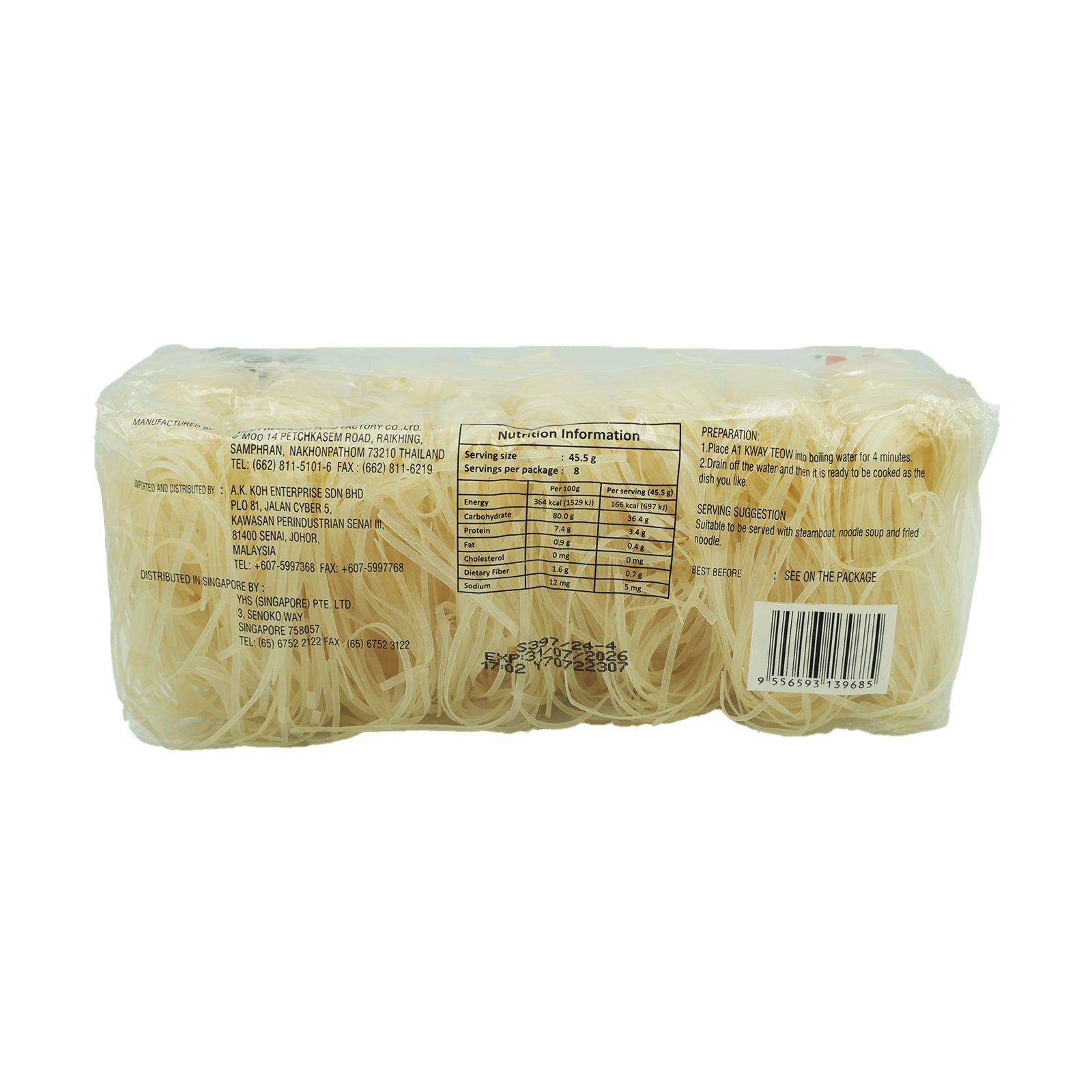 A1 Rice Stick 45.6g x 8