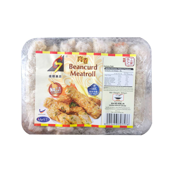 [NON-HALAL] Beancurd Meat Roll 1pack