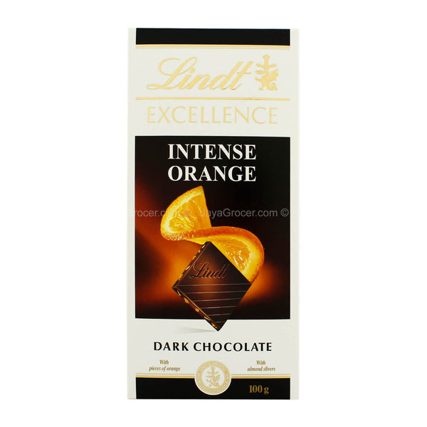Lindt Excellence Intense Orange Dark Chocolate Bar 100g (highest price)