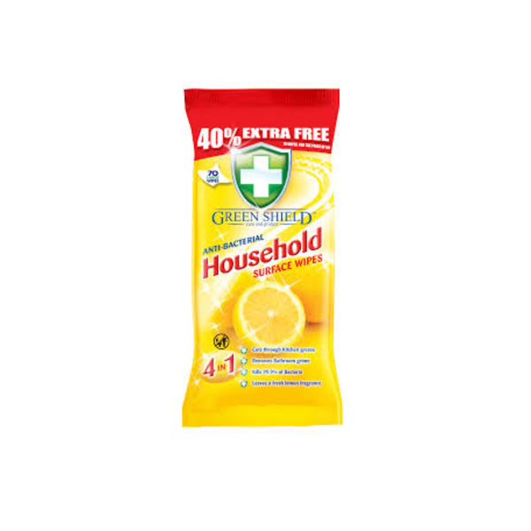Green Shield Anti-Bacterial Household Surface Wipes 1pack (highest price)