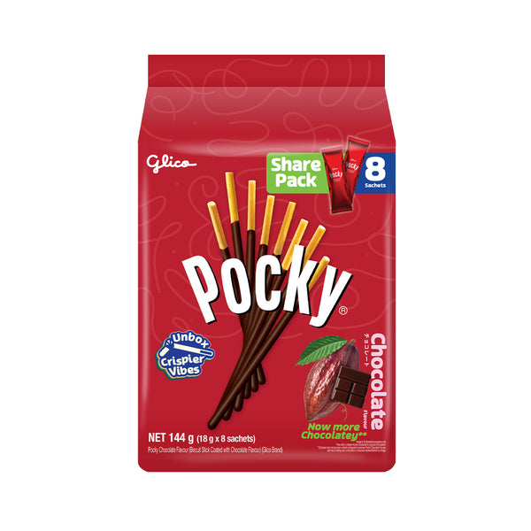 Glico Pocky  Biscuit Stick Family Pack Chocolate Flavour 21g x 8 (highest price)